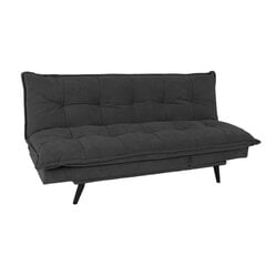 Sofa-lova Home4You Spry, juoda kaina ir informacija | Sofos | pigu.lt