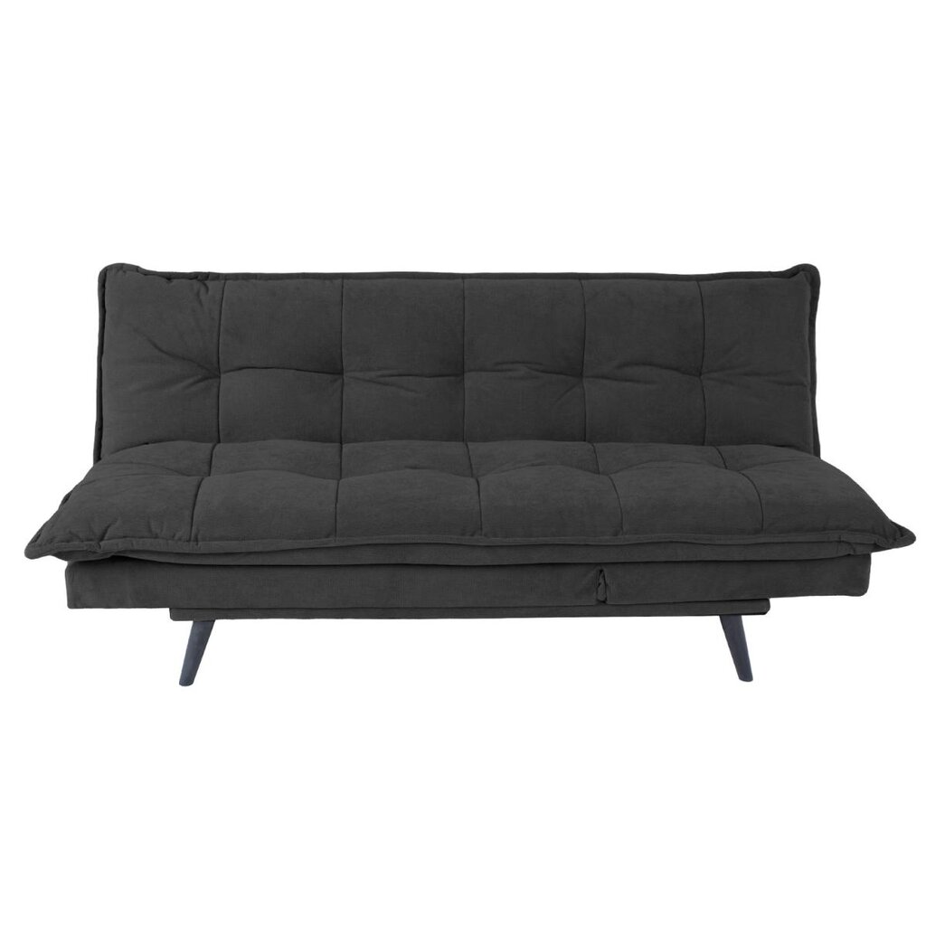 Sofa-lova Home4You Spry, juoda kaina ir informacija | Sofos | pigu.lt