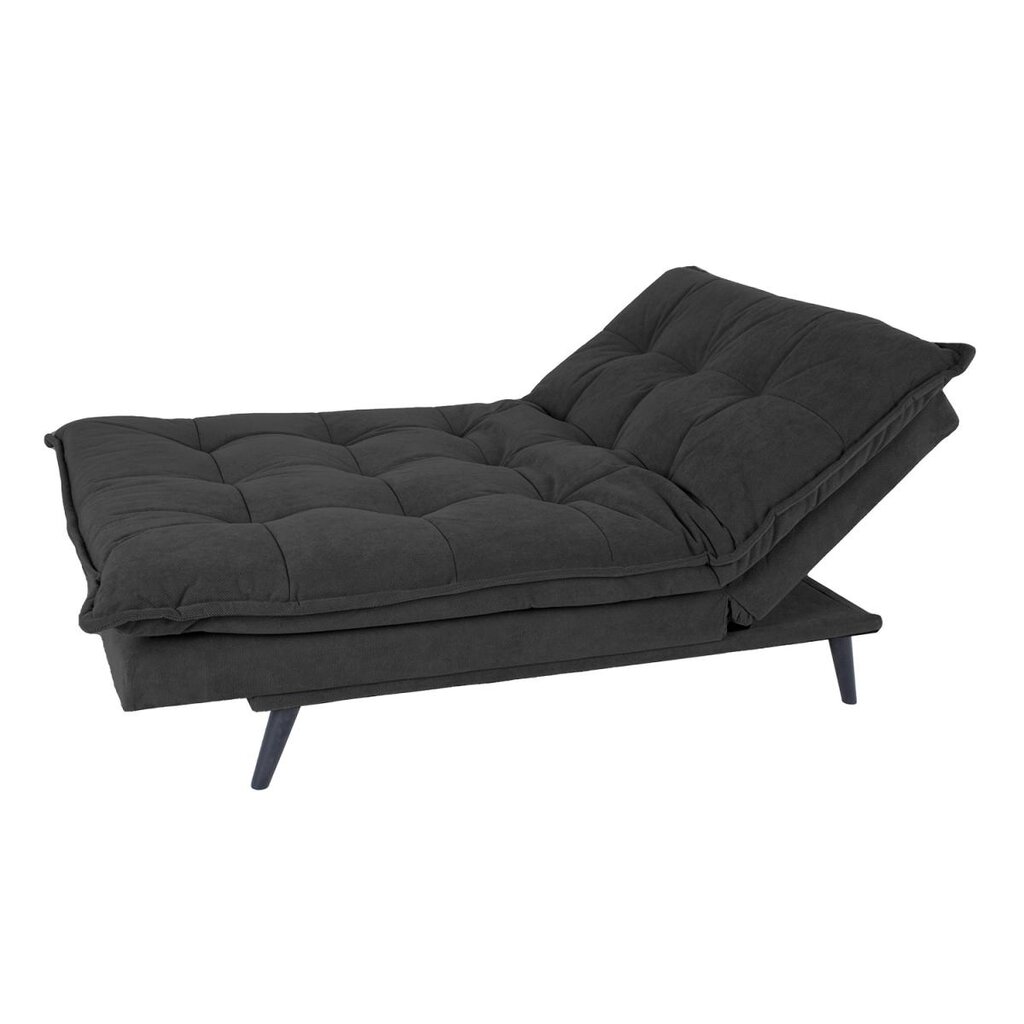 Sofa-lova Home4You Spry, juoda kaina ir informacija | Sofos | pigu.lt