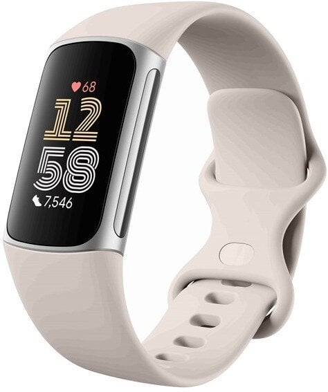 Fitbit Charge 6 Porcelain GA05185-GB kaina ir informacija | Išmaniosios apyrankės (fitness tracker) | pigu.lt