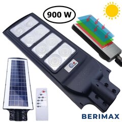 Gatvės šviestuvas Berimax su saulės elementu SL4007 900W BRM_14090458 kaina ir informacija | Lauko šviestuvai | pigu.lt