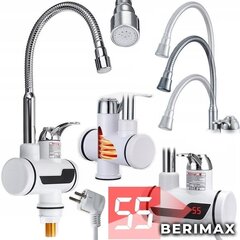 Elektrinis vandens šildytuvas maišytuvas Berimax Instant Digital Flex Pro 3 BRM kaina ir informacija | Vandens šildytuvai | pigu.lt