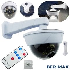 Berimax Imitacinė kamera IRL6 Solar su šviestuvu BRM kaina ir informacija | Stebėjimo kameros | pigu.lt