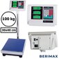 Berimax Platforminės svarstyklės PF100 BRM kaina ir informacija | Pramoninės svarstyklės | pigu.lt