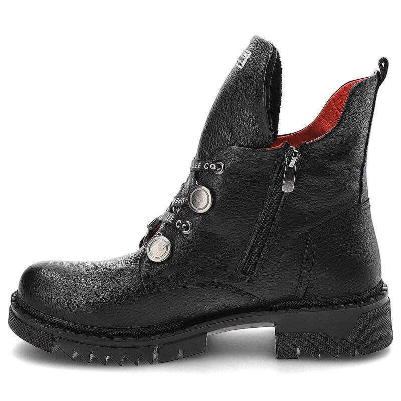 Aulinukai moterims Lee Cooper 10670, juodi цена и информация | Aulinukai, ilgaauliai batai moterims | pigu.lt