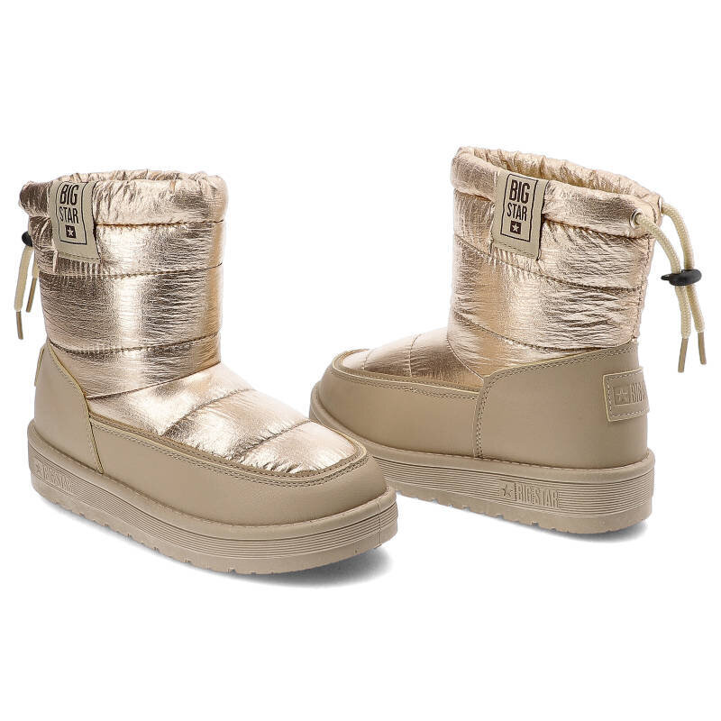 Žieminiai batai vaikams Big Star 10707-M, auksinės spalvos цена и информация | Žieminiai batai vaikams | pigu.lt