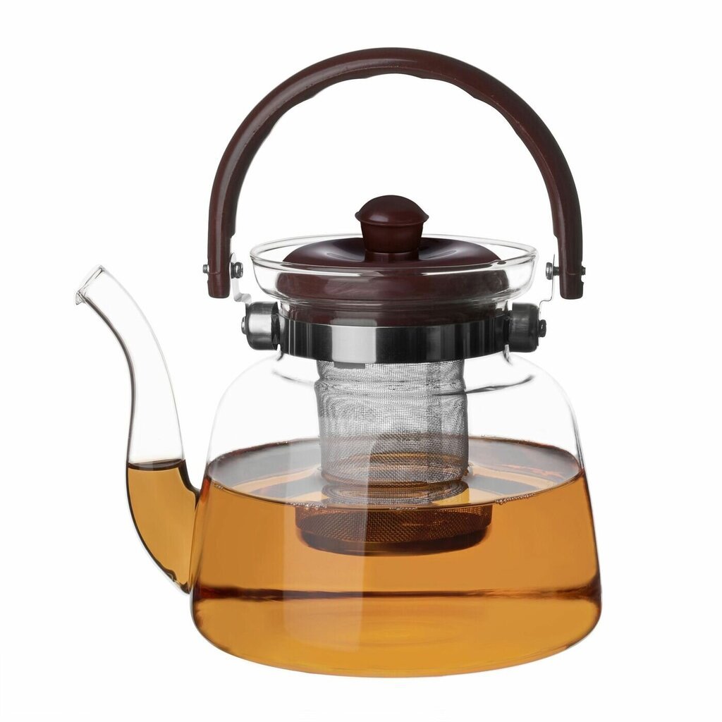 Stiklinis arbatinukas, 1400 ml цена и информация | Kavinukai, virduliai | pigu.lt
