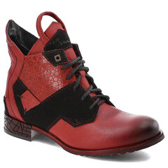 Aulinukai moterims Maciejka 11145, raudoni kaina ir informacija | Aulinukai, ilgaauliai batai moterims | pigu.lt