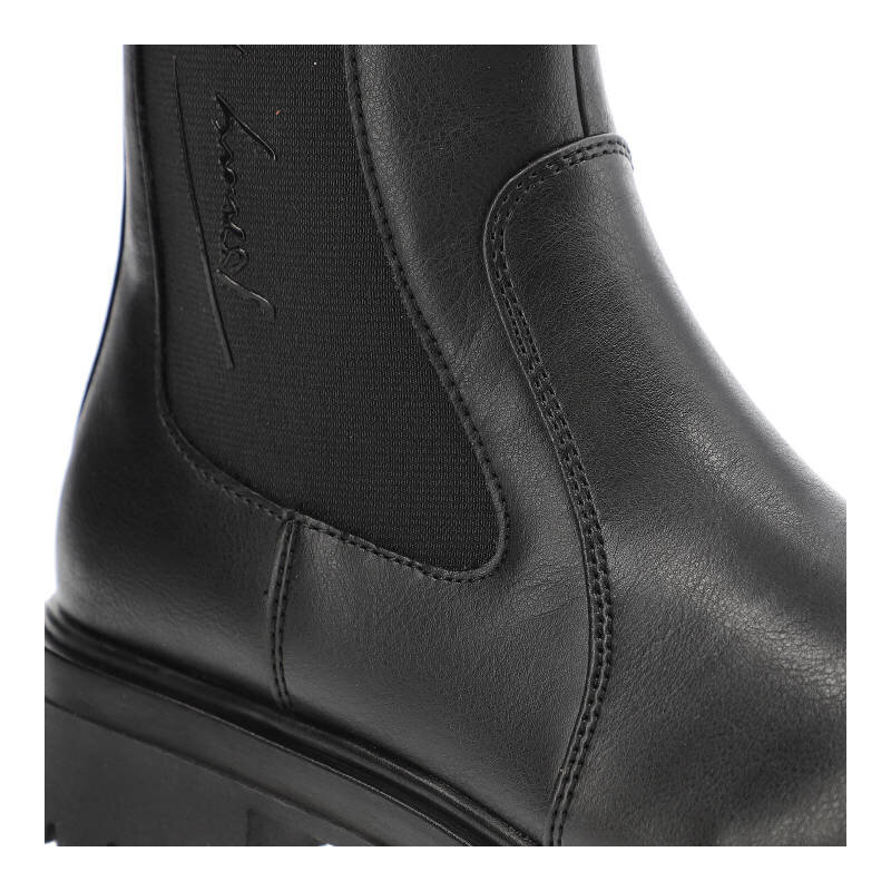 Tommy Hilfiger auliniai batai moterims 11181-21, juodi цена и информация | Aulinukai, ilgaauliai batai moterims | pigu.lt