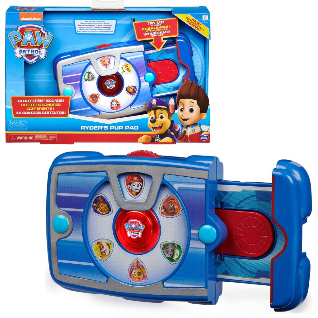 Interaktyvioji planšetė vaikams Paw Patrol Ryder kaina ir informacija | Lavinamieji žaislai | pigu.lt