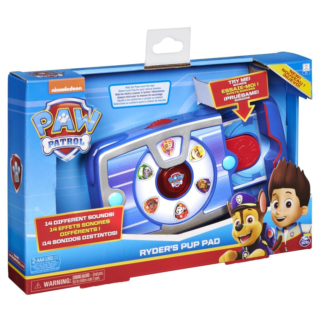 Interaktyvioji planšetė vaikams Paw Patrol Ryder kaina ir informacija | Lavinamieji žaislai | pigu.lt