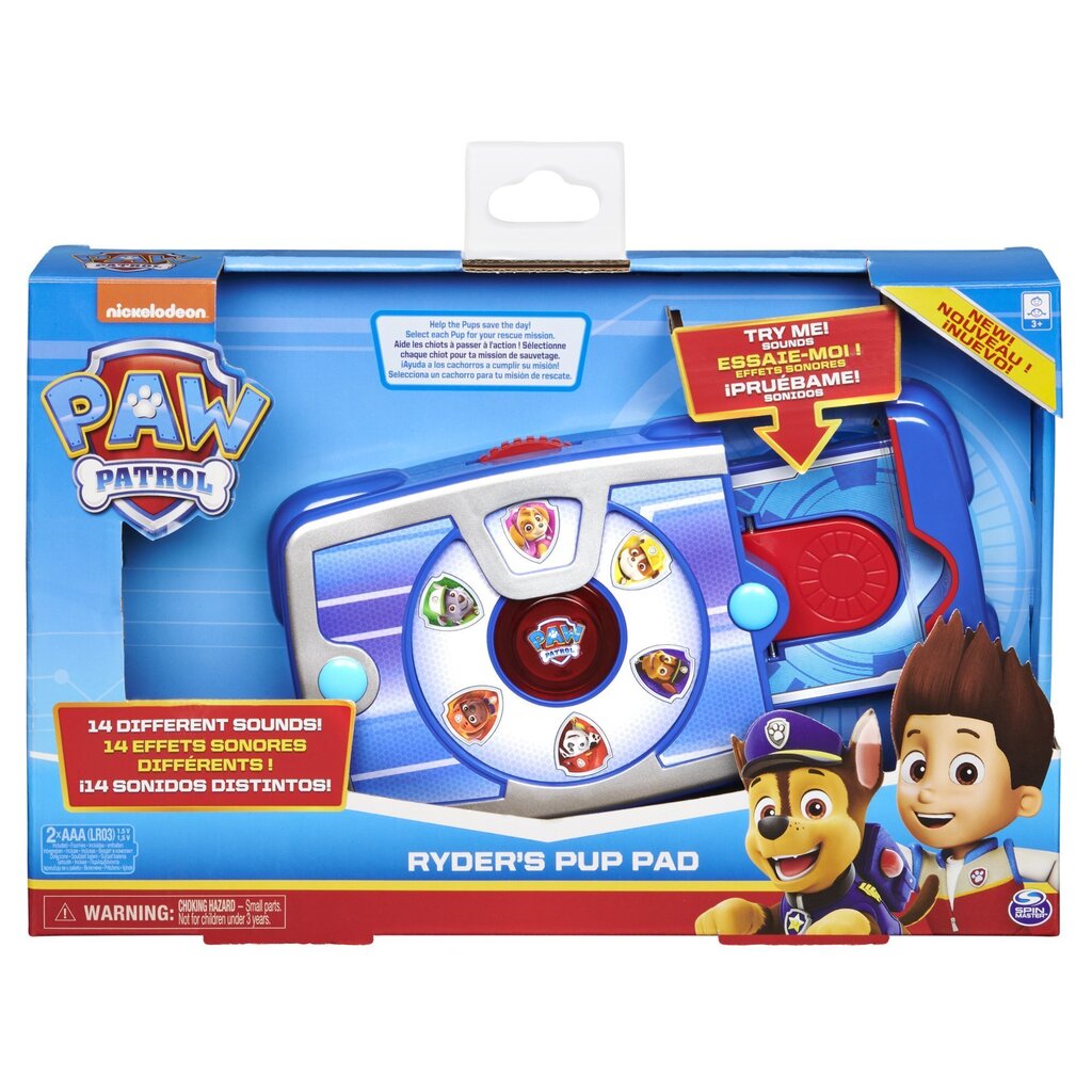 Interaktyvioji planšetė vaikams Paw Patrol Ryder kaina ir informacija | Lavinamieji žaislai | pigu.lt