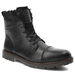 Ботинки RIEKER - 32133-00 13829-P, черные цена и информация | Мужские ботинки | pigu.lt