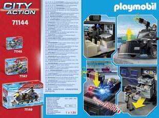 71144 PLAYMOBIL® City Action, Specialaus padalinio visureigis kaina ir informacija | Konstruktoriai ir kaladėlės | pigu.lt