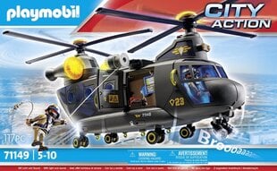 71149 PLAYMOBIL® City Action, Gelbėjimo sraigtasparnis цена и информация | Конструкторы и кубики | pigu.lt