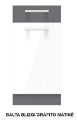 Pakabinama spintelė Liveo Modena MD8, 60 cm, balta/pilka kaina ir informacija | Virtuvinės spintelės | pigu.lt