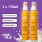 Plaukų pienelis Milk Shake Leave In Incredible Milk, 2x150 ml цена и информация | Balzamai, kondicionieriai | pigu.lt