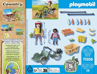 71306 PLAYMOBIL® Country, Грузовой велосипед Country цена и информация | Конструкторы и кубики | pigu.lt