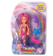 Lėlė su priedais Mermaid цена и информация | Игрушки для девочек | pigu.lt