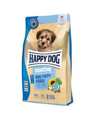 Happy Dog NaturCroq Mini Puppy корм для молодых собак с птицей, 4кг цена и информация | Сухой корм для собак | pigu.lt