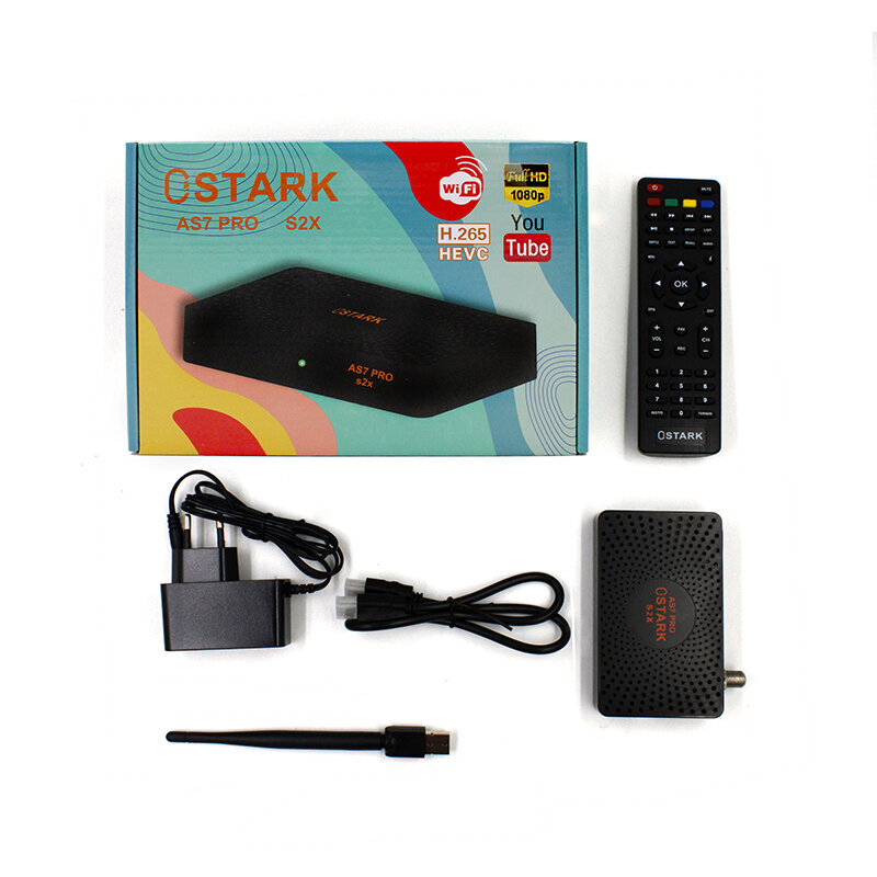 Ostark AS7 PRO S2X kaina ir informacija | TV imtuvai (priedėliai) | pigu.lt