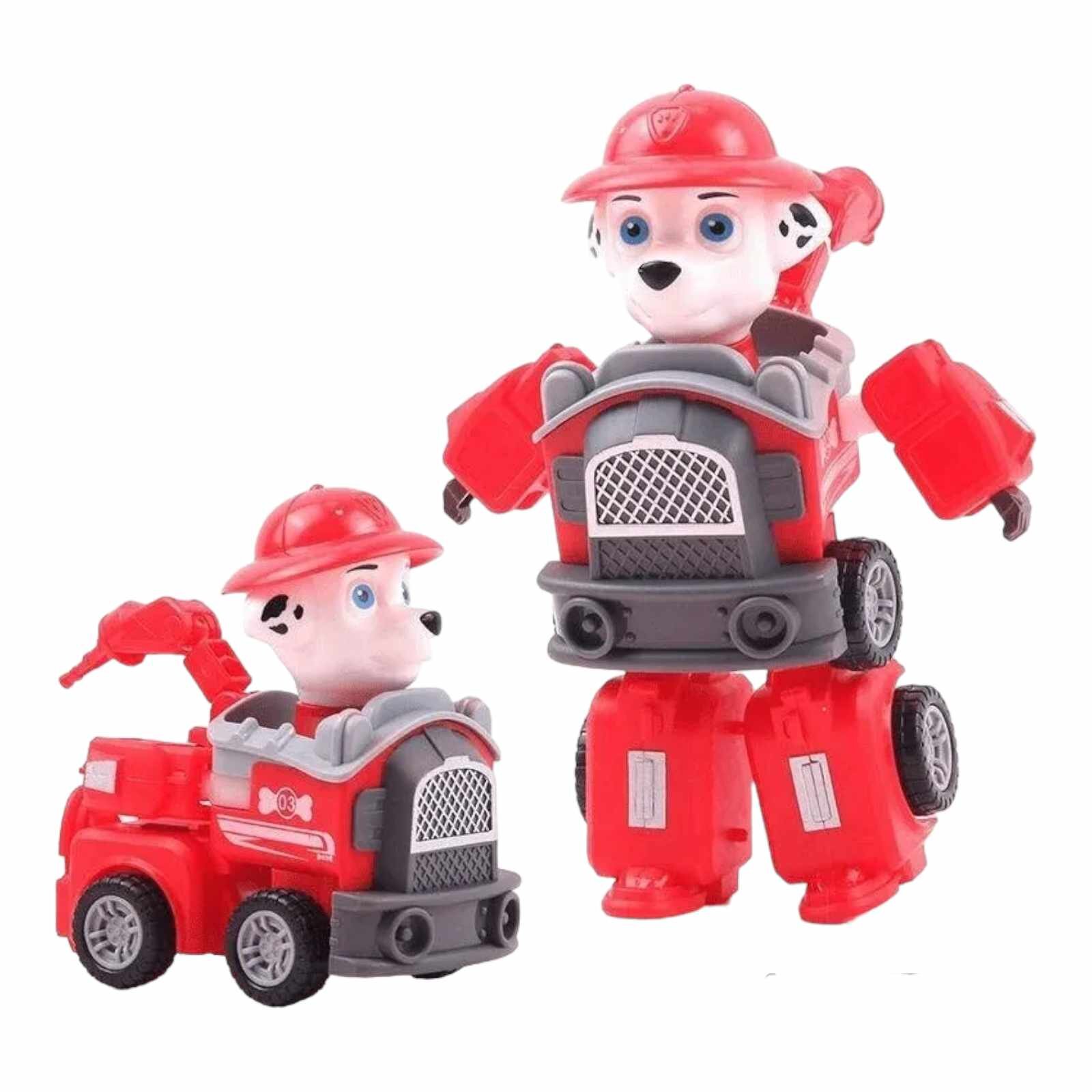 Paw patrol hot sale marshall transformer