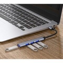 USB Hub 4x USB концентратор 3.0 + 2.0 цена и информация | Адаптеры, USB-разветвители | pigu.lt
