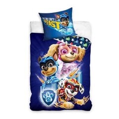 Paw Patrol vaikiškas patalynės komplektas The Movie, 150x210, 2 dalių kaina ir informacija | Patalynė kūdikiams, vaikams | pigu.lt