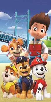 Paw Patrol rankšluostis, 70x140 cm kaina ir informacija | Rankšluosčiai | pigu.lt