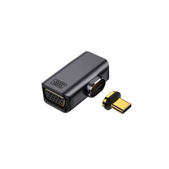 Magnetinis adapteris USB Type-C - VGA, 1080P, 60Hz kaina ir informacija | Extra Digital Kompiuterių priedai | pigu.lt