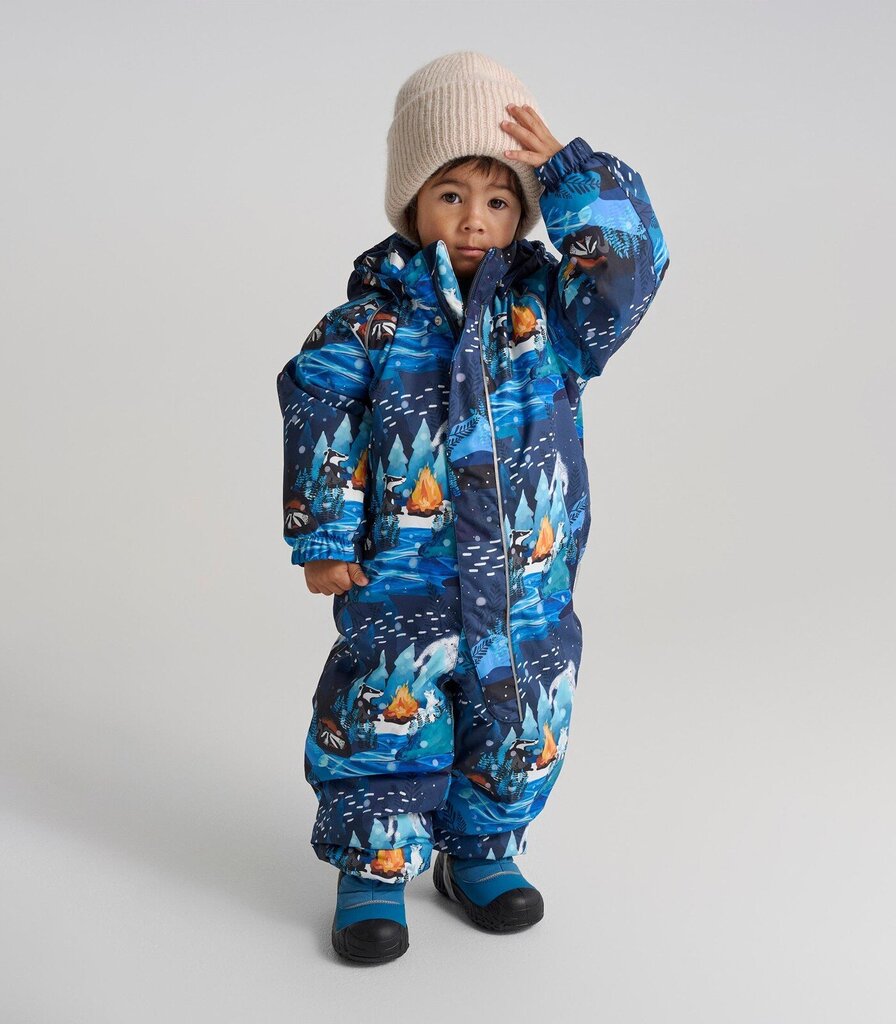 Reima kombinezonas vaikams Langnes 5100119C*6984, mėlynas kaina ir informacija | Žiemos drabužiai vaikams | pigu.lt