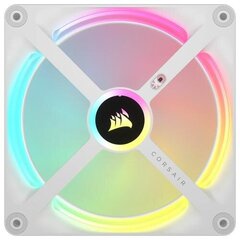 Corsair QX RGB iCue Link QX140 RGB WHITECO-9051007-WW цена и информация | Компьютерные вентиляторы | pigu.lt