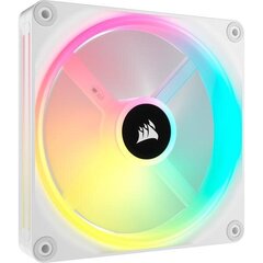 Corsair QX RGB iCue Link QX140 RGB WHITECO-9051007-WW kaina ir informacija | Kompiuterių ventiliatoriai | pigu.lt