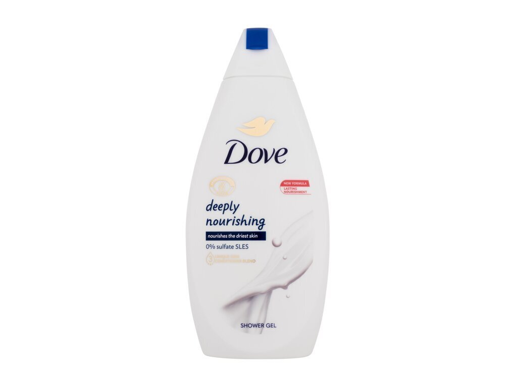 Dušo želė Dove Deeply Nourishing Shower Gel, 450 ml kaina ir informacija | Dušo želė, aliejai | pigu.lt