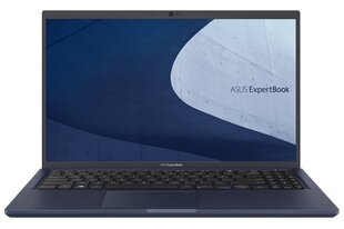 Asus ExpertBook B1500CEPE-BQ1295X (90NX0411-M012S0) kaina ir informacija | Nešiojami kompiuteriai | pigu.lt