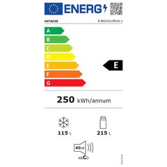 Hitachi R-BGX411PRU0-1 (GS) kaina ir informacija | Hitachi Buitinė technika ir elektronika | pigu.lt