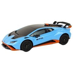 Nuotoliniu būdu valdomas automobilis Lamborghini Huracan Rastar, mėlynas kaina ir informacija | Žaislai berniukams | pigu.lt