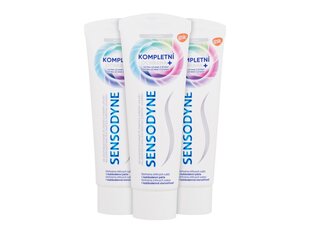 Зубная паста Sensodyne Complete Protection, 3x75 мл цена и информация | Зубные щетки, пасты | pigu.lt