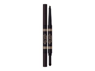 Antakių pieštukas Max Factor Real Brow, 005 Black Brown, 0,6 g kaina ir informacija | Antakių dažai, pieštukai | pigu.lt