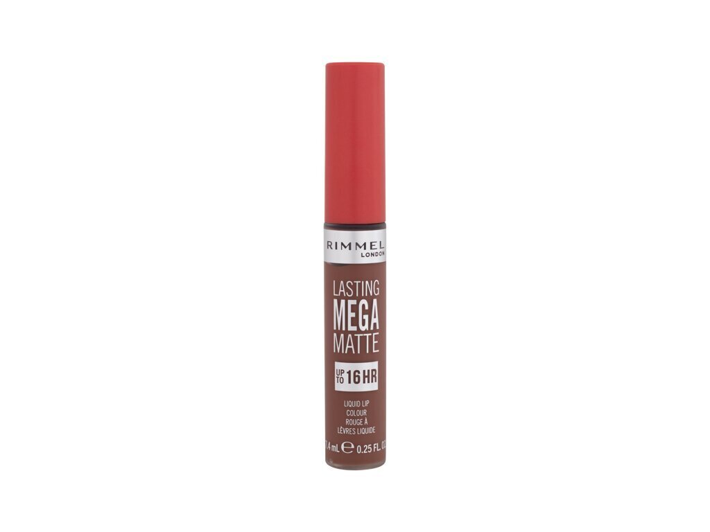 Lūpų dažai Rimmel London Lasting Mega Matte Liquid Lip Colour, Lovebite, 7,4 ml цена и информация | Lūpų dažai, blizgiai, balzamai, vazelinai | pigu.lt