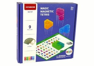 Магнитный магнитный куб 9 эл. цена и информация | Конструкторы и кубики | pigu.lt