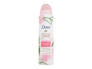 Purškiamas antiperspirantas Dove Advanced Summer Care moterims, 150 ml цена и информация | Женская парфюмированная косметика | pigu.lt