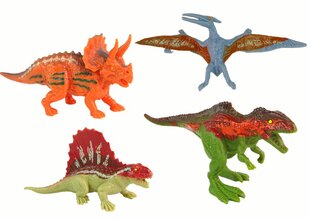 Dinozaurų figūrėlių rinkinys Lean Toys, 8 vnt. kaina ir informacija | Žaislai berniukams | pigu.lt