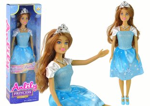 Lėlė Anlily, sniego karalienė, mėlina kaina ir informacija | Žaislai mergaitėms | pigu.lt