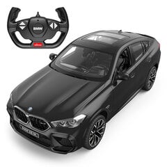 BMW X6 M, 1:14, черный цена и информация | Игрушки для мальчиков | pigu.lt