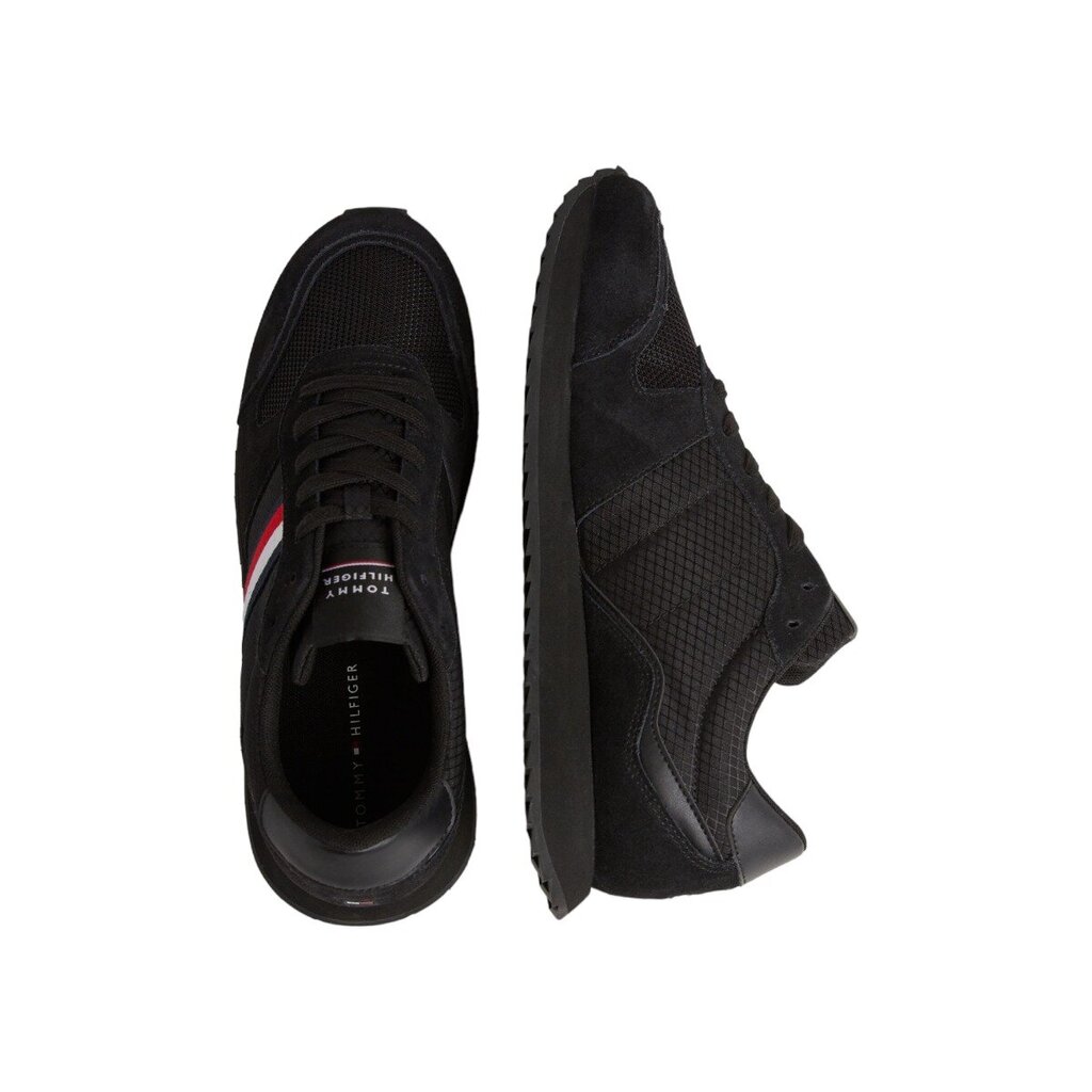 Tommy Hilfiger sportiniai batai vyrams, juodi kaina ir informacija | Kedai vyrams | pigu.lt