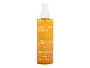 Apsauginis kremas nuo saulės nematomas dvifazis SPF 50 Pupa Invisible Sunscreen, 200 ml цена и информация | Кремы от загара | pigu.lt