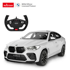 BMW X6 M, 1:14, белый цена и информация | Игрушки для мальчиков | pigu.lt