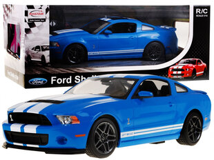 Ford Shelby Mustang GT500, 1:14, синий цена и информация | Игрушки для мальчиков | pigu.lt