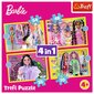 Dėlionių rinkinys Trefl Barbie, 204 d. kaina ir informacija | Dėlionės (puzzle) | pigu.lt